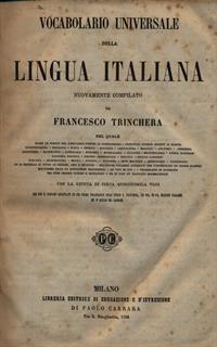 Vocabolario Universale Della Lingua Italiana