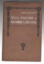 Voci Piccine E Ricordi Lontani