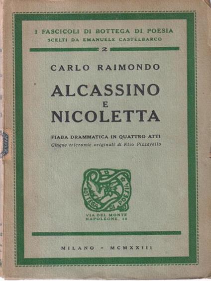 Alcassino e Nicoletta - Carlo Raimondo - copertina
