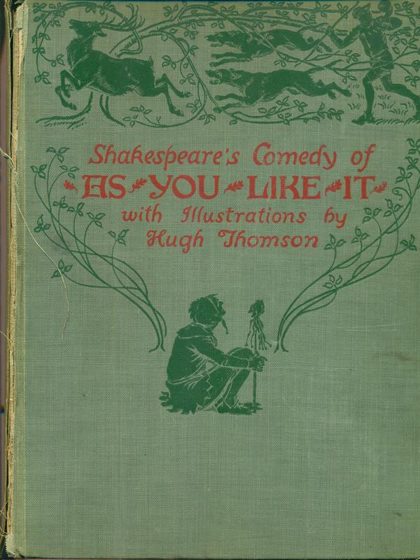 As You Like It. Con illustrazioni di Hugh Thomson Hodder