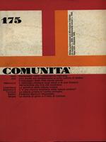 Comunità 175 Rivista di informazione culturale anno XXIX dicembre 1975