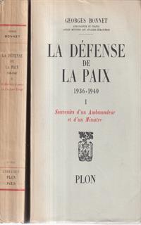Defense de la paix 2 tomes