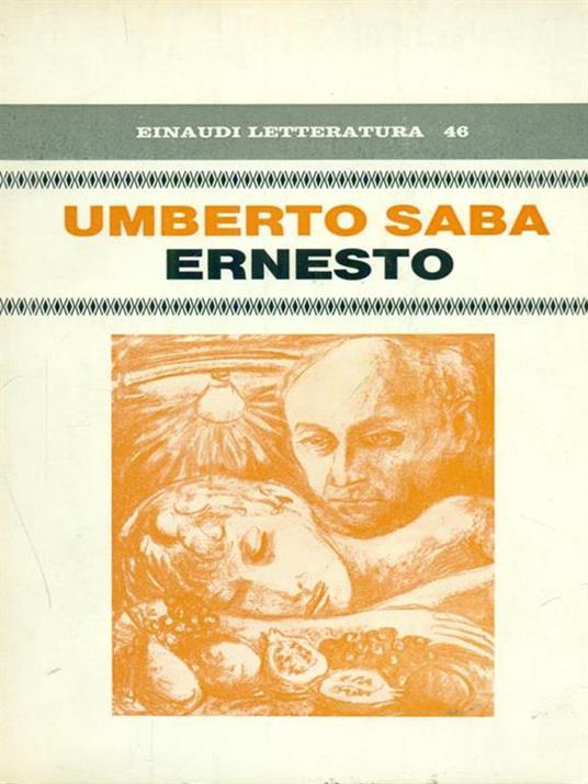 Ernesto - Umberto Saba - copertina