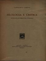 Filologia e critica