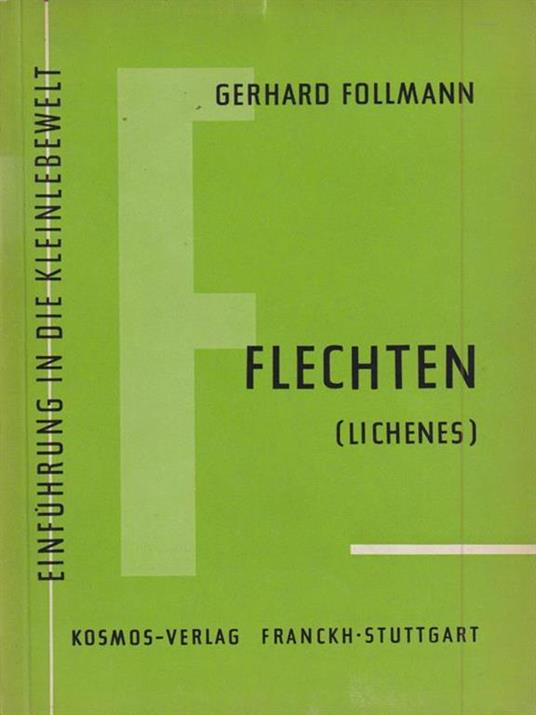 Flechten (Lichenes) - Gerhard Follmann - copertina