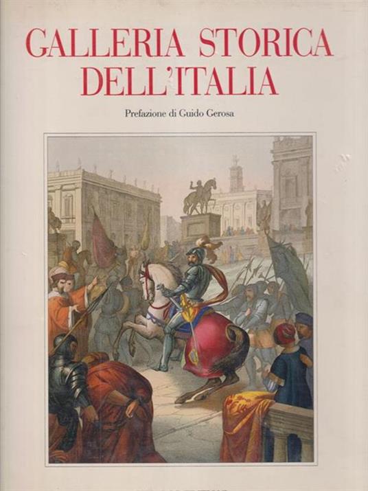 Galleria storica dell'Italia. Copia anastatica - copertina