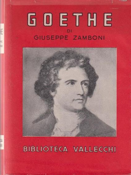 Goethe - Giuseppe Zamboni - copertina