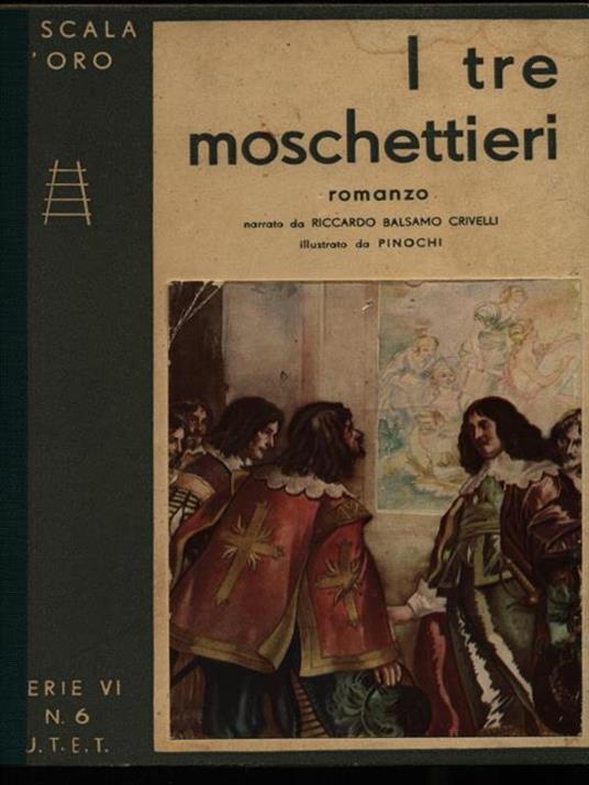 I tre moschettieri - Alexandre Dumas - copertina