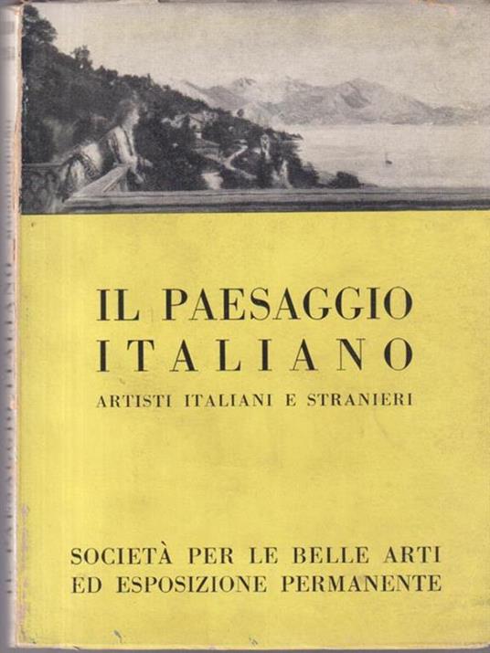 Il paesaggio Italiano - copertina