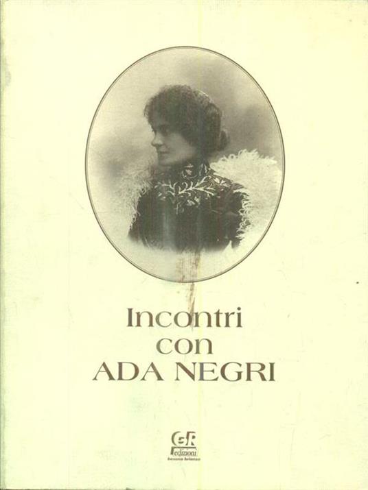 Incontri Con Ada Negri - copertina