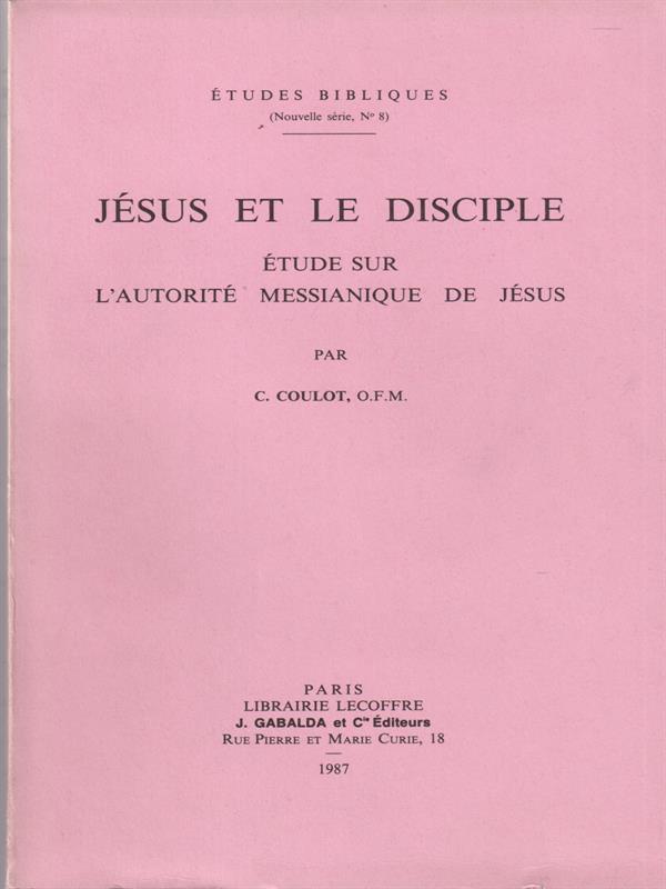 Jesus et le disciple