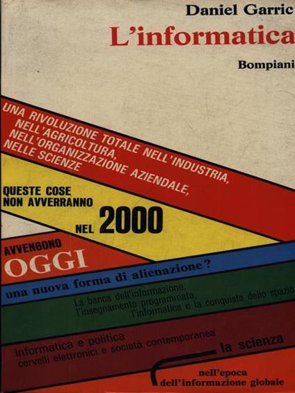 L' informatica - Daniel Garric - copertina