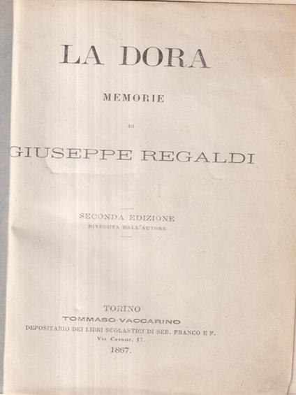 La Dora - copertina