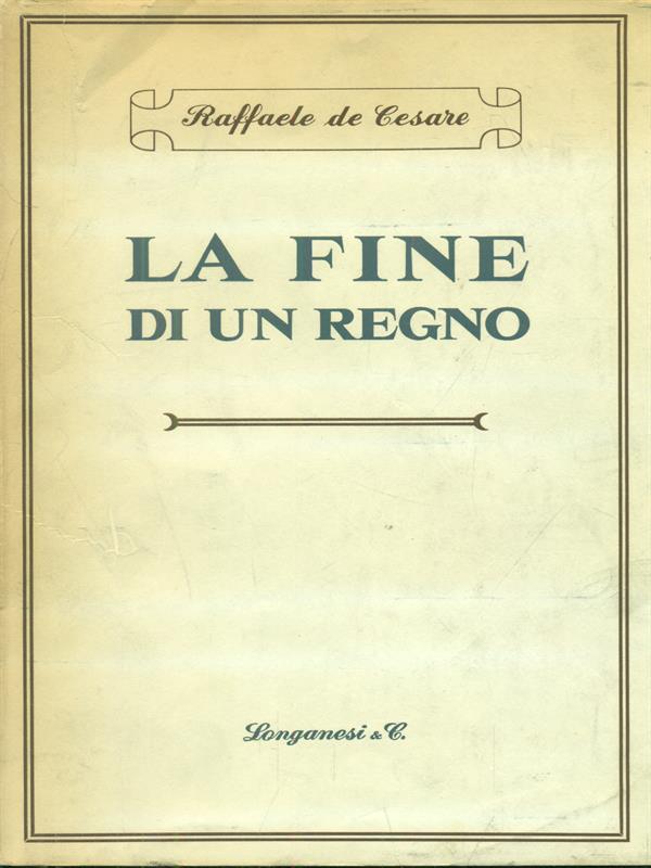 La fine di un regno