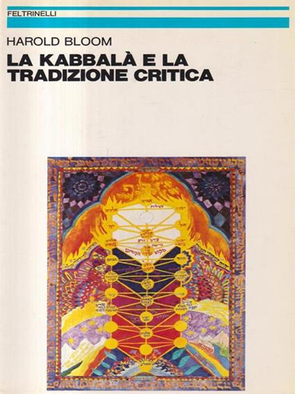 La kabbae tradizione critica - Harold Bloom - copertina