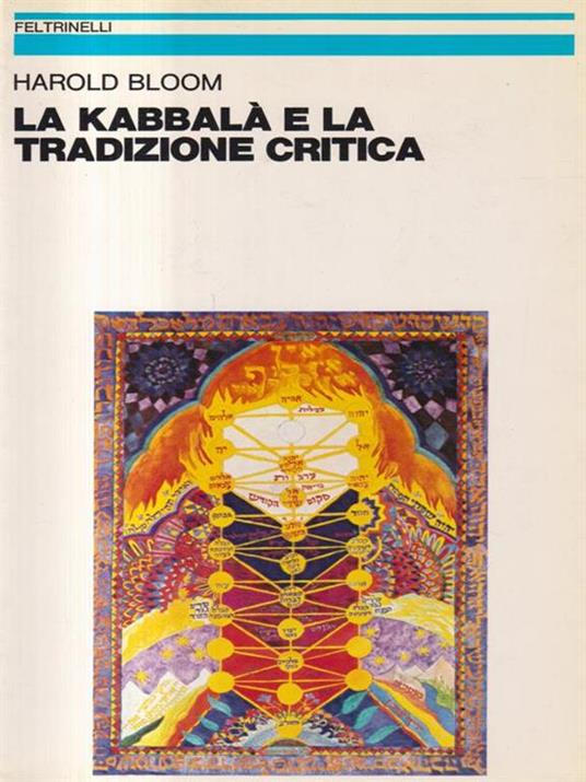 La kabbae tradizione critica - Harold Bloom - copertina