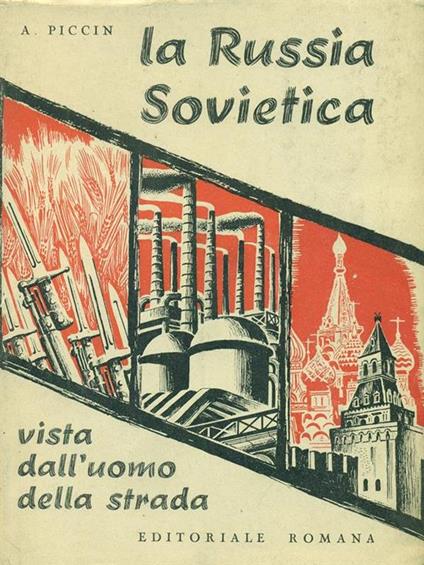 La Russia sovietica - A. Piccin - copertina