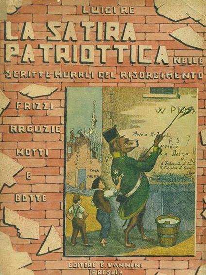 La satira patriottica - Luigi Re - copertina