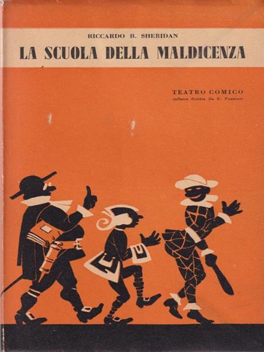 La scuodelmaldicenza - Richard B. Sheridan - copertina