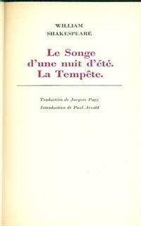 Le sogne d'une nuit d'ete. La tempete