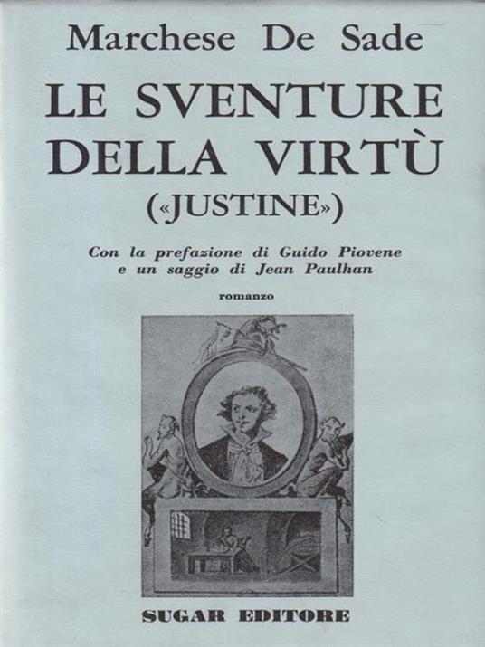 Le sventure della virtù. Justine - François de Sade - copertina