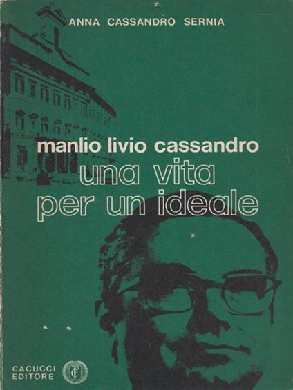 Manlio Livio Cassandro - Anna Cassarno Sernia - copertina