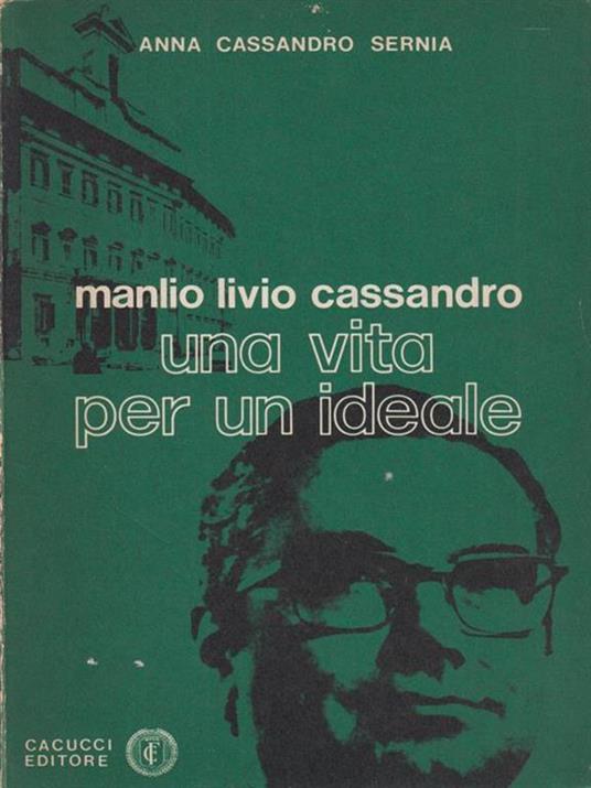 Manlio Livio Cassandro - Anna Cassarno Sernia - copertina