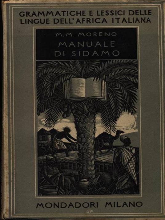 Manuale di Sidamo - Martino M. Moreno - copertina