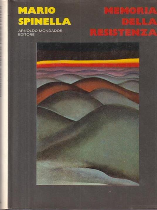 Memoria della resistenza - Mario Spinella - copertina