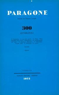 Paragone 306 anno XXVI. Letteratura