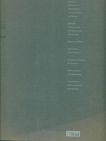 Piazze per Milano - copertina