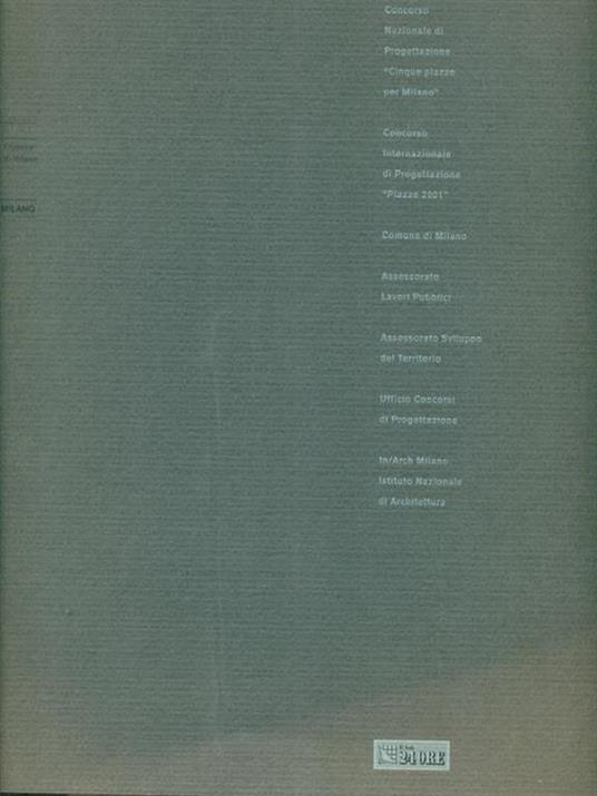 Piazze per Milano - copertina