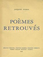 Poemes retrouves