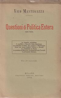 Questioni di politica estera. Anno terzo