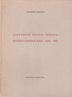 Quevedo nella poesia ispano-americana del '900