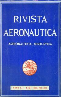 Rivista aeronautica anno LI 1-2