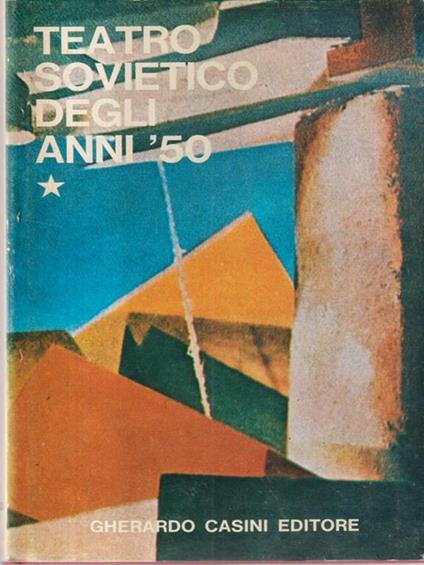 Teatro sovietico degli anni '50 2 volumi - copertina