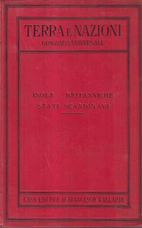 Terra e nazioni. Isole britanniche stati scandinavi