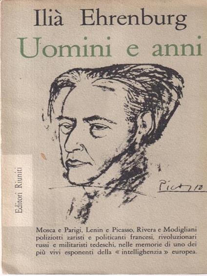 Uomini e anni - Il'ja Ehrenburg - copertina