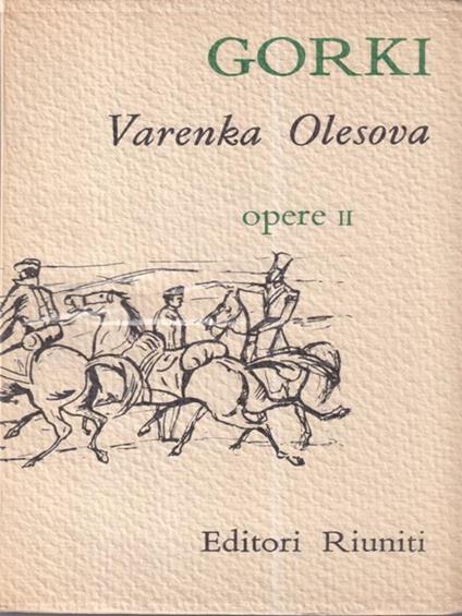 Varenka Olesova - Maksim Gorkij - copertina