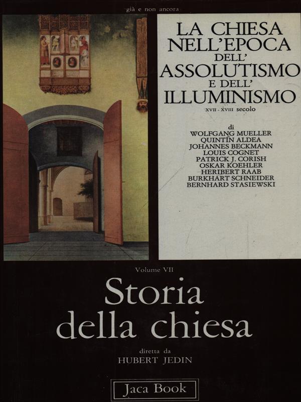 La Chiesa nell'epoca dell'Assolitusmo e dell'Illuminismo