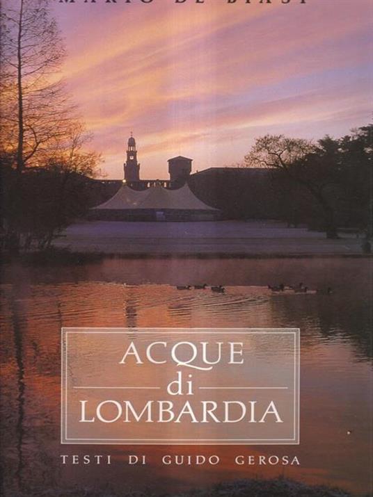 Acque di Lombardia - Mario De Biasi - copertina