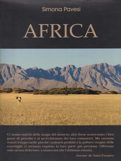 Africa - Simona Pavesi - copertina