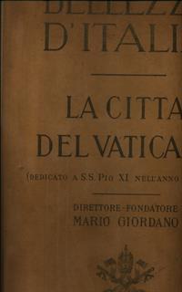 Bellezze d'Italia. La Città del Vaticano. Cartella