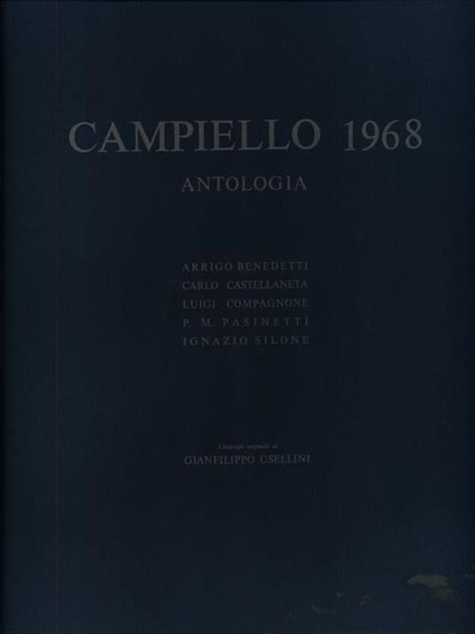 Campiello 1968. Antologia - Arrigo Benedetti,Carlo Castellaneta - copertina