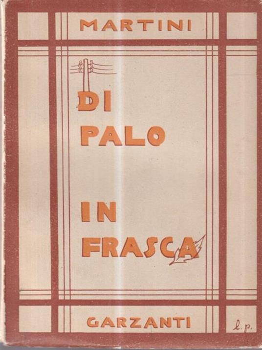 Di Palo In Frasca - Ferdinando Martini - copertina