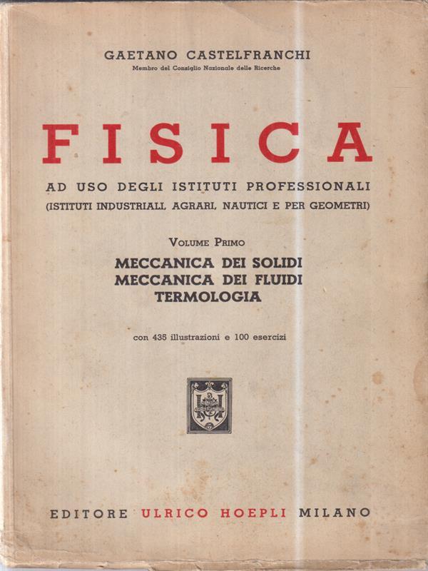 Fisica. Ad uso degli istituti professionali