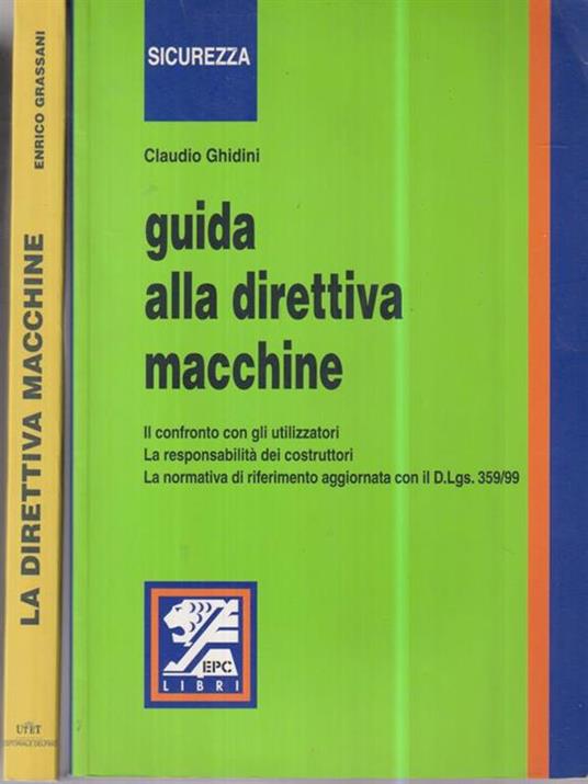 Guida alla direttiva macchine - Claudio Ghidini - copertina