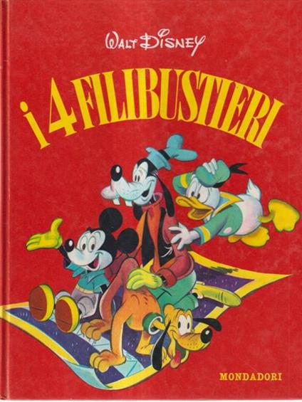 I 4 filibustieri - Walt Disney - copertina