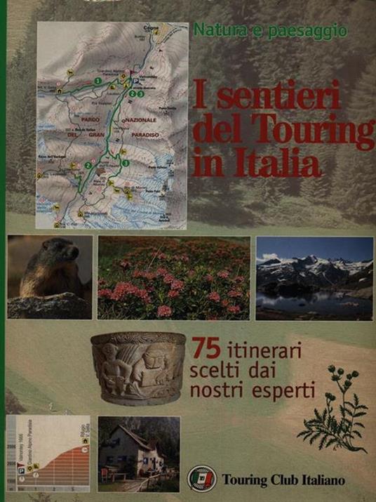 I Sentieri Del Touring In Italia - copertina